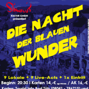 Nacht der blauen Wunder in Bad Tölz 2026